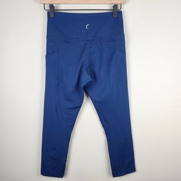 Zyia active leggings size 4 women blue cropped - Picture 2 of 9